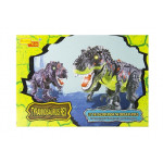 Dinosaurus Tyrannosaur Rex na batérie